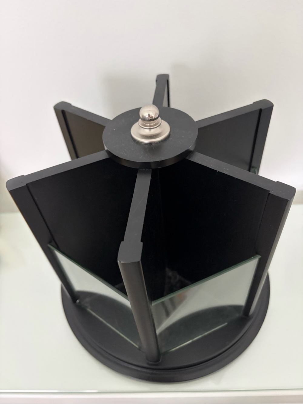 Pottery Barn Bedford Lazy Susan, Black, GUC